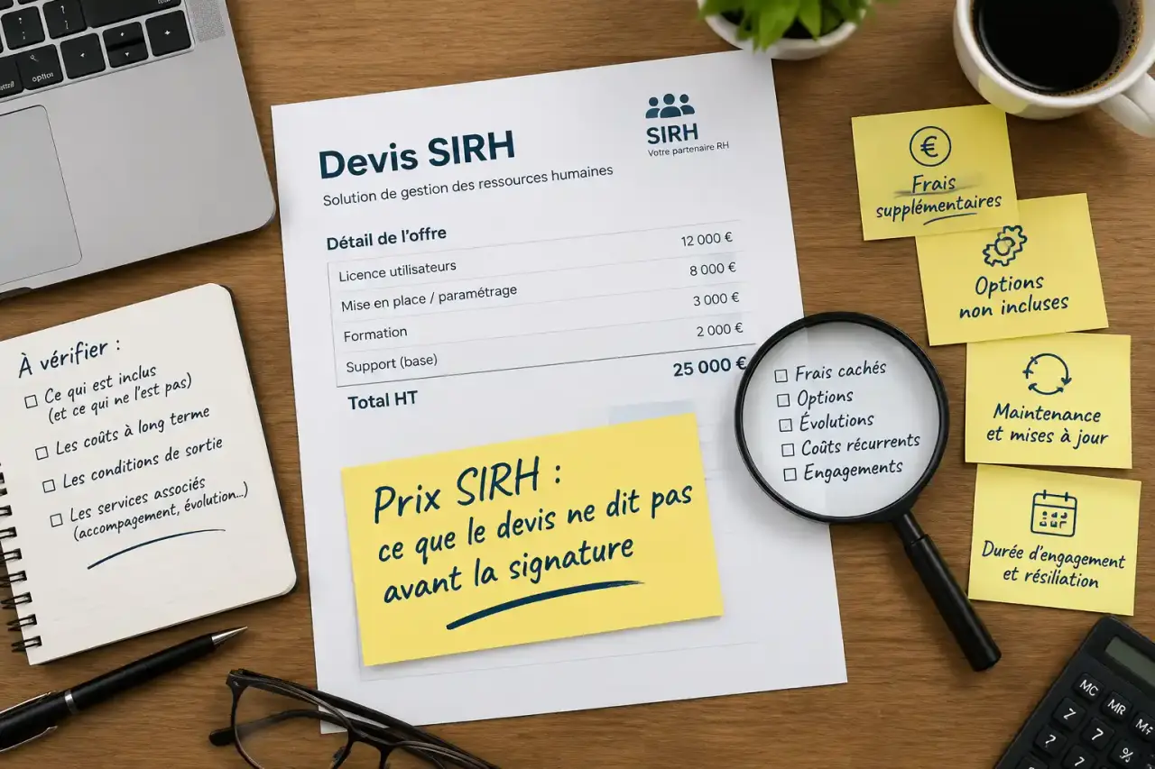 Prix SIRH : ce que le devis ne dit pas avant la signature